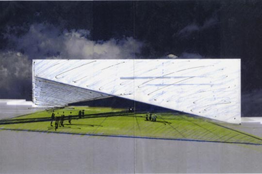 Imagen: "Bocetos del CRGS por Tadao Ando" - UDEM