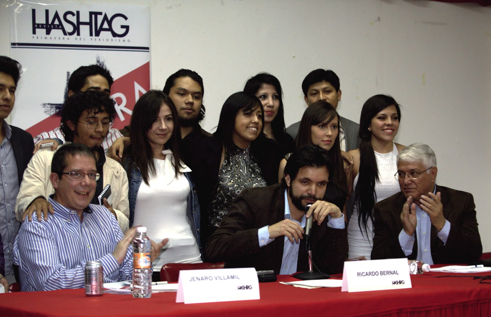 Presentación de la Revista #Hashtag en el Club de Periodistas. Foto: Alejandro Meléndez 
