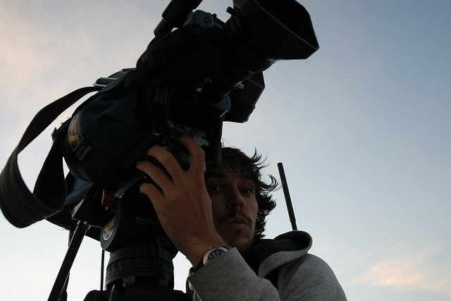 Fotografía: "Los medios en la azotea de la Torre del Agua" por Expo Zaragoza  @ Flickr