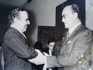 English: Alfredo Ruiz del Rio y Luis Echeverrí...