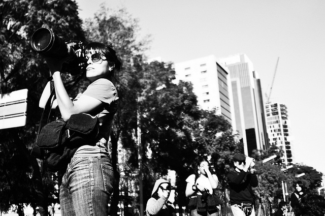 Fotografía: "Silencio Forzado: El Estado, cómplice de la violencia contra la prensa" por jpazkual@ Flickr