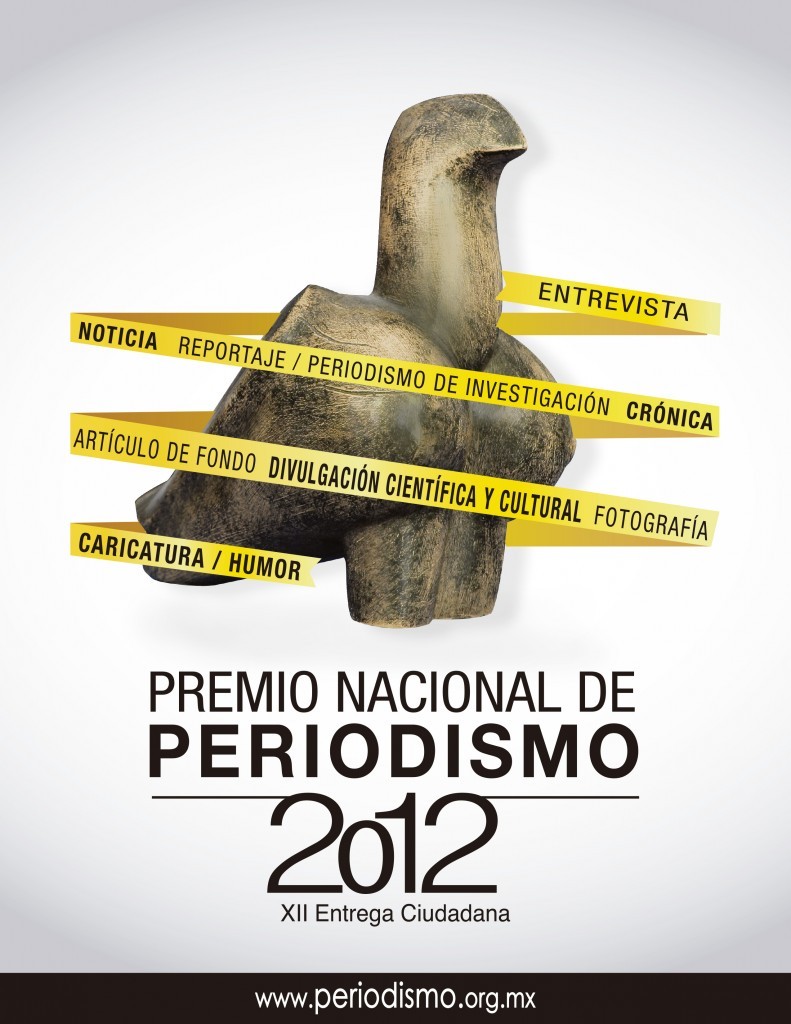 Foto: Premio Nacional de Periodismo 2012. Cortesía PNP