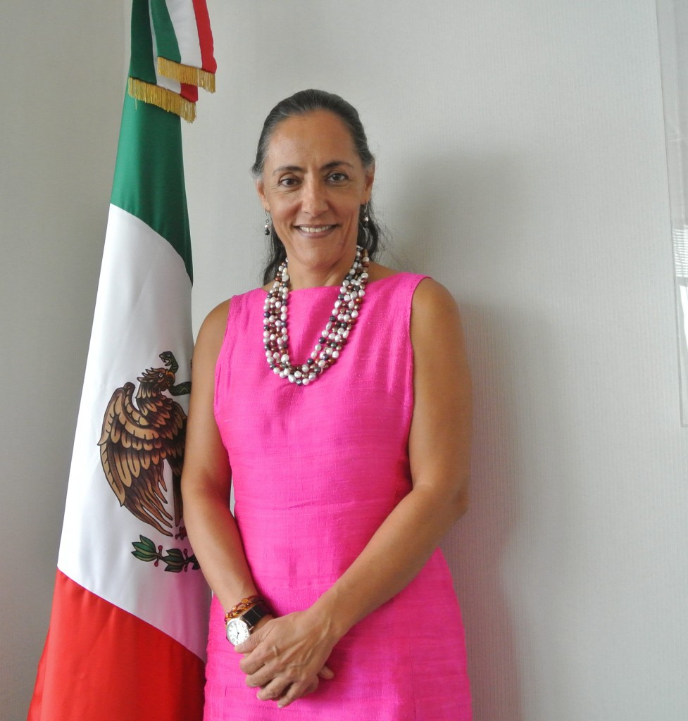 Embajadora de México en Indonesia, Melba Pría.